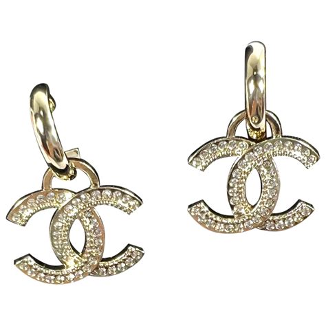 chanel earings price|pre owned chanel earrings.